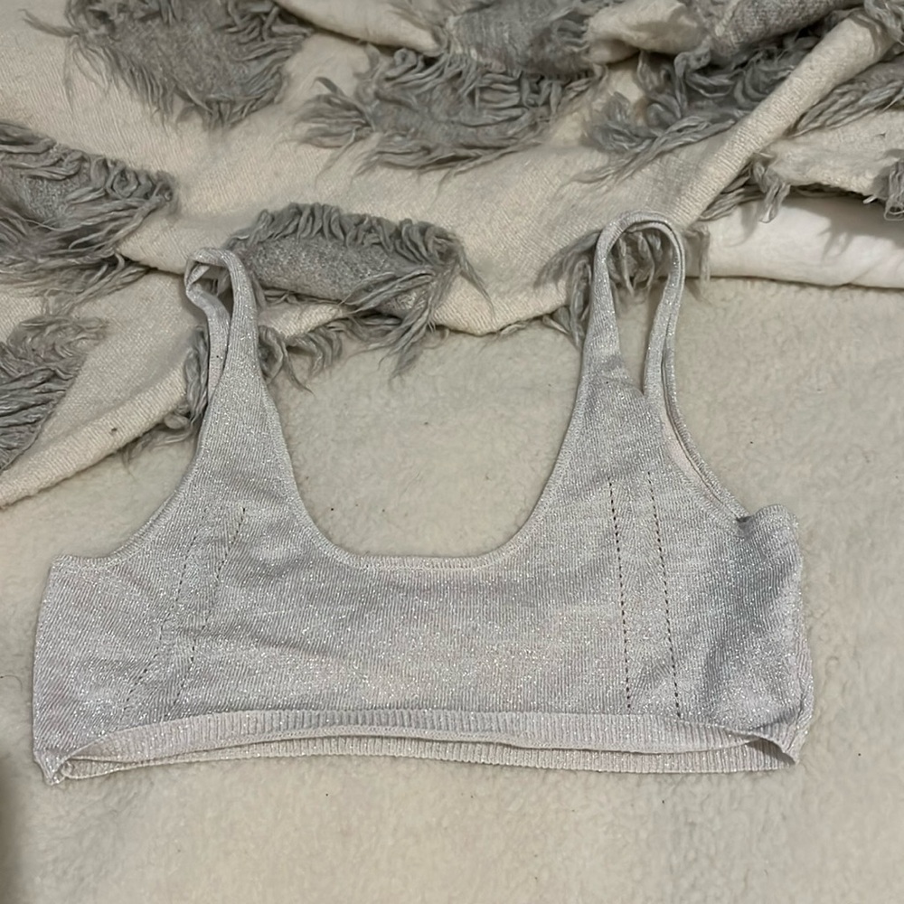 Revolve glitter bralette